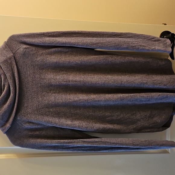 ❤️Barefoot Dreams! CozyChic Ultra Lite Coastal Cowl Sweater| Blue | W Sz. S - Picture 6 of 8